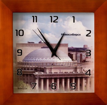 Часы настенные ДС-2АА28-380 ОПЕРНЫЙ ТЕАТР в Москаленки - moskalenki.mebel54.com | фото