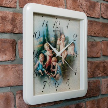 Часы настенные П-А7-327 Ангелы в Москаленки - moskalenki.mebel54.com | фото